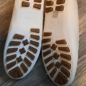 Coach Loafers Cream not worn Size 7